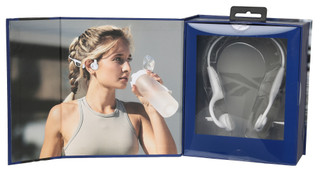 Thumbnail 3: Reebok Bone Conduction Headphones w/ Digital Display 