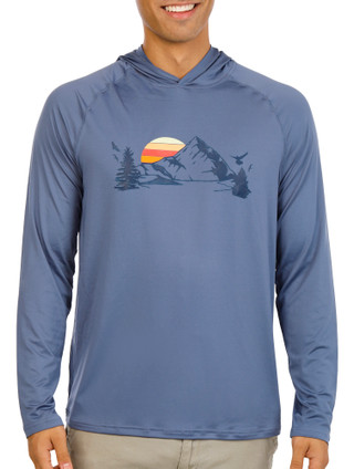 Thumbnail 1: Salt Life Men's Graphic Long Sleeve Hoodie 