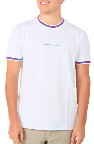 Thumbnail 1: Kenneth Cole Men's Short Sleeve Logo Tee 