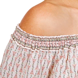 Thumbnail 3: MAX STUDIO Smock Neck Bubble Hem Blouse 