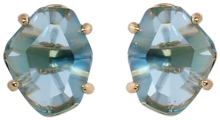 Thumbnail 1: KATE SPADE Blue Crystal Stud Earrings 