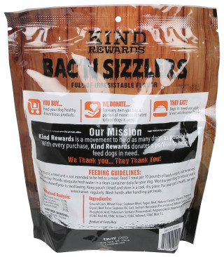 Thumbnail 2: Kind Rewards Bac'n Sizzlers Dog Treats 