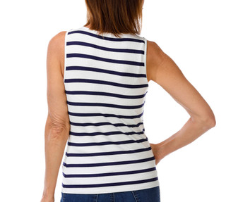 Thumbnail 2: Cyrus Women's Ribbed Stripe Tank Top 