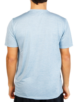 Thumbnail 2: Adidas Men's Active Heathered Baselayer Logo Tee 