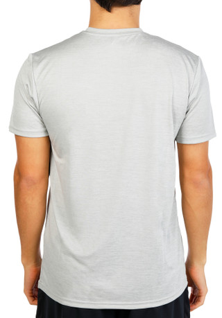 Thumbnail 2: Adidas Men's Active Heathered Baselayer Logo Tee 