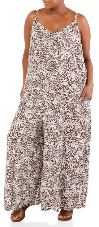 Thumbnail 1: MSK Women's Plus Sleeveless Jumpsuit  