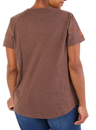 Thumbnail 2: Cure Apparel Women's Plus Embroidered Western Top  