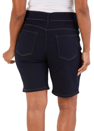 Thumbnail 2: D. Jeans Women's Plus High Rise Bermuda Shorts  