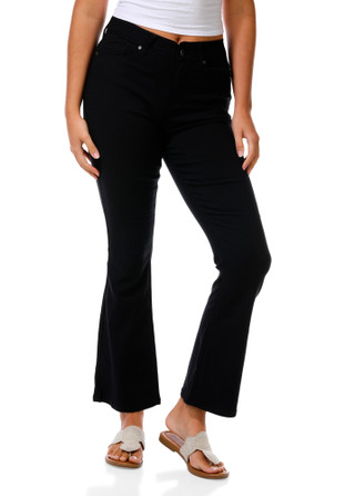 Thumbnail 1: Pastel Juniors Active Hyperstretch 5 Pocket Flare Leg Zip Up Jeans 