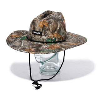 Thumbnail 1: Hurley Men's Land to Sea Tree Camo Hat with Chin Strap 