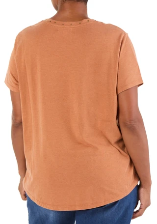 Thumbnail 2: Anneliese Women's Western Studded Tee  
