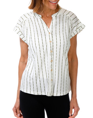 Thumbnail 1: Fifty Street Women's Button Down Top  