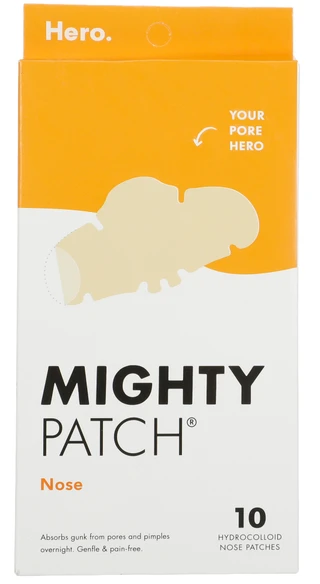 Thumbnail 1: HERO 10 Pk Hydrocolloid Nose Pateches 