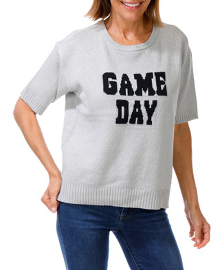 Thumbnail 1: ADRIENNE VITTADINI Women's Game Day Sweater  