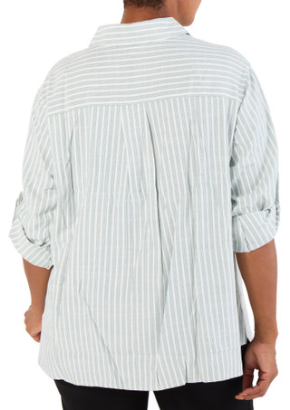 Thumbnail 2: MAX STUDIO Women's Plus Quarter Button Top  