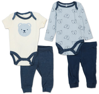Thumbnail 1: DREAMGRO Baby Boys 4 Pc Pants Set 