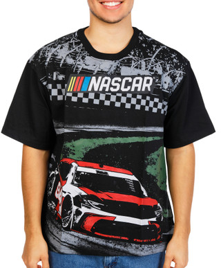 Thumbnail 1: Nascar Men's Logo Racecar Graphic Tee 