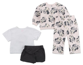 Thumbnail 2: Disney Toddler Girls 4 Pc Pants Set 