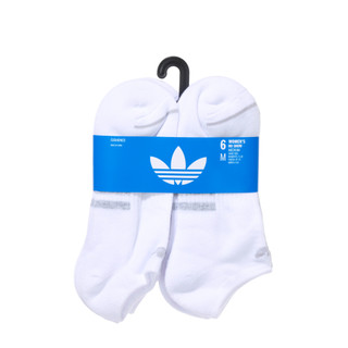 Thumbnail 1: Adidas  6 Pk Unisex No Show Cushioned Logo Socks 