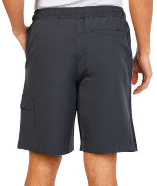 Thumbnail 2: Tony Hawk Men's Active 4 Pocket Hybrid Tech Drawstring Cargo Shorts 