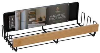Thumbnail 1: GOURMET KITCHEN Magnetic Spice Rack  