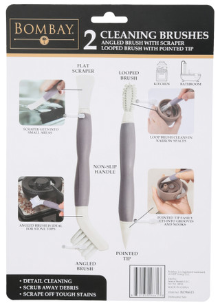 Thumbnail 2: Bombay 2 Pk Cleaning Brushes 