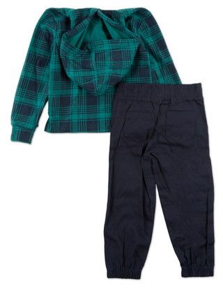 Thumbnail 2: Stitch & Stone Little Girls 2 Pc Pants Set 
