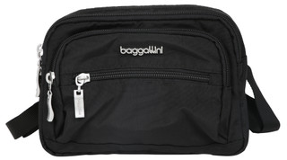 Thumbnail 1: BAGGALLINI Triple Zip Crossbody Bag 