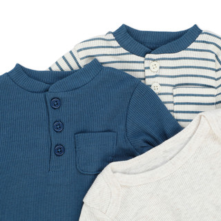 Thumbnail 2: ELEPHANT AND CASTLE Baby Boys 3 Pk Creepers  