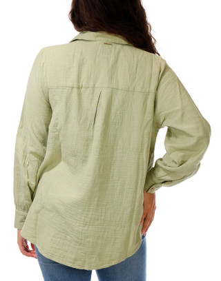 Thumbnail 3: BILLABONG Juniors Long Sleeve Button Down 2 Pocket Top 