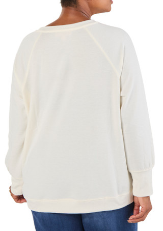 Thumbnail 2: Philosophy Women's Plus Football Sweatshirt  