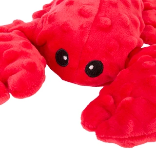 Thumbnail 2: Petlou 12" Dotty Friends Lobster Plush Dog Toy 