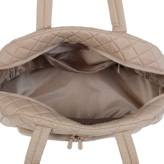 Thumbnail 2: Ellen Tracy 20" Diamond Quilted Nylon Weekender Duffle 