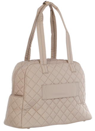 Thumbnail 3: Ellen Tracy 20" Diamond Quilted Nylon Weekender Duffle 
