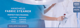 Thumbnail 2: TIDY Handheld Garment Steamer, White 