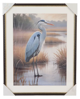Thumbnail 1: Boston Warehouse 23x29 Framed Singe Bird Wall Art 