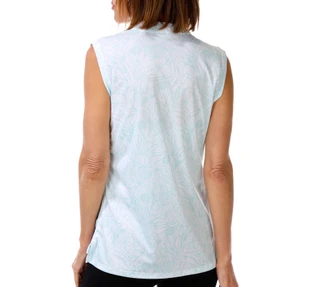 Thumbnail 3: REEL LEGENDS Women's Sleeveless Freeline Split Neck Top 