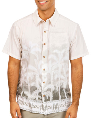 Thumbnail 1: REEL LEGENDS Men's Printed Button Down Shirt 