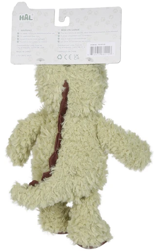 Thumbnail 2: Smoochy Pet Pals Fuzzy Crocodile Pet Toy 