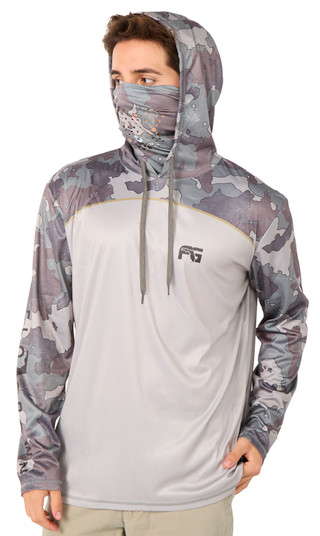 Thumbnail 1: FloGrown Men's Long Sleeve Printed Hoodie Shirt 