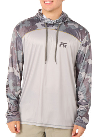 Thumbnail 3: FloGrown Men's Long Sleeve Printed Hoodie Shirt 
