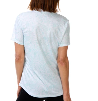 Thumbnail 2: REEL LEGENDS Women's Short Sleeve Freeline Split Neck Top 