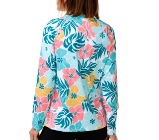 Thumbnail 3: REEL LEGENDS Women's Long Sleeve UPF 50+ Beach Pro Shirt 
