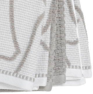 Thumbnail 2: Caro Home 3 Pk Ghost Kitchen Towels Set 