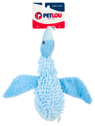 Thumbnail 1: Petlou 12in Blue Bay Mallard Duck Dog Toy 