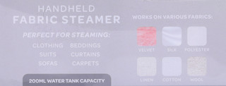 Thumbnail 3: TIDY Handheld Garment Steamer Gray 
