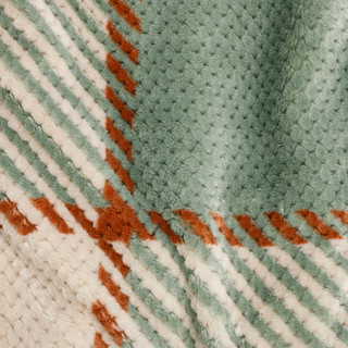 Thumbnail 2: Montaine Lane 50x70 Soft Printed Jacquard Plush Throw Blanket 