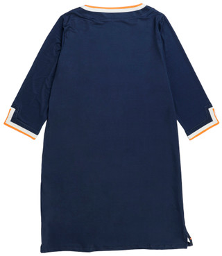 Thumbnail 2: Caribbean Joe Women's 3/4 Sleeve Tropical UPF30+ Dress 