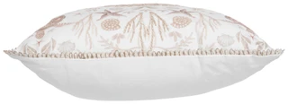 Thumbnail 2: Loom House 20x20 Seaside Scallop Shell Embroidered Throw Pillow 
