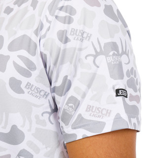 Thumbnail 3: Jedco Men's Short Sleeve Printed Polo 